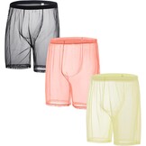 Heren Boxershorts Transparant Ademend Nylon Spandex - 34% Korting