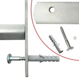 vidaXL Raambeveiliging 1000-1500mm - 60% Korting