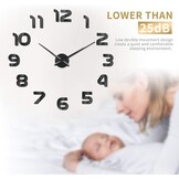 Doe-het-zelf Wandklok 3D Zwart (60-120cm) - 55% Korting!