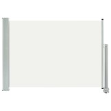 Uittrekbaar Tuinscherm 80x300 cm Crèmekleurig - 55% Korting!