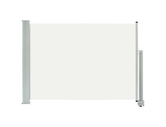 Uittrekbaar Tuinscherm 80x300 cm Crèmekleurig - 55% Korting!
