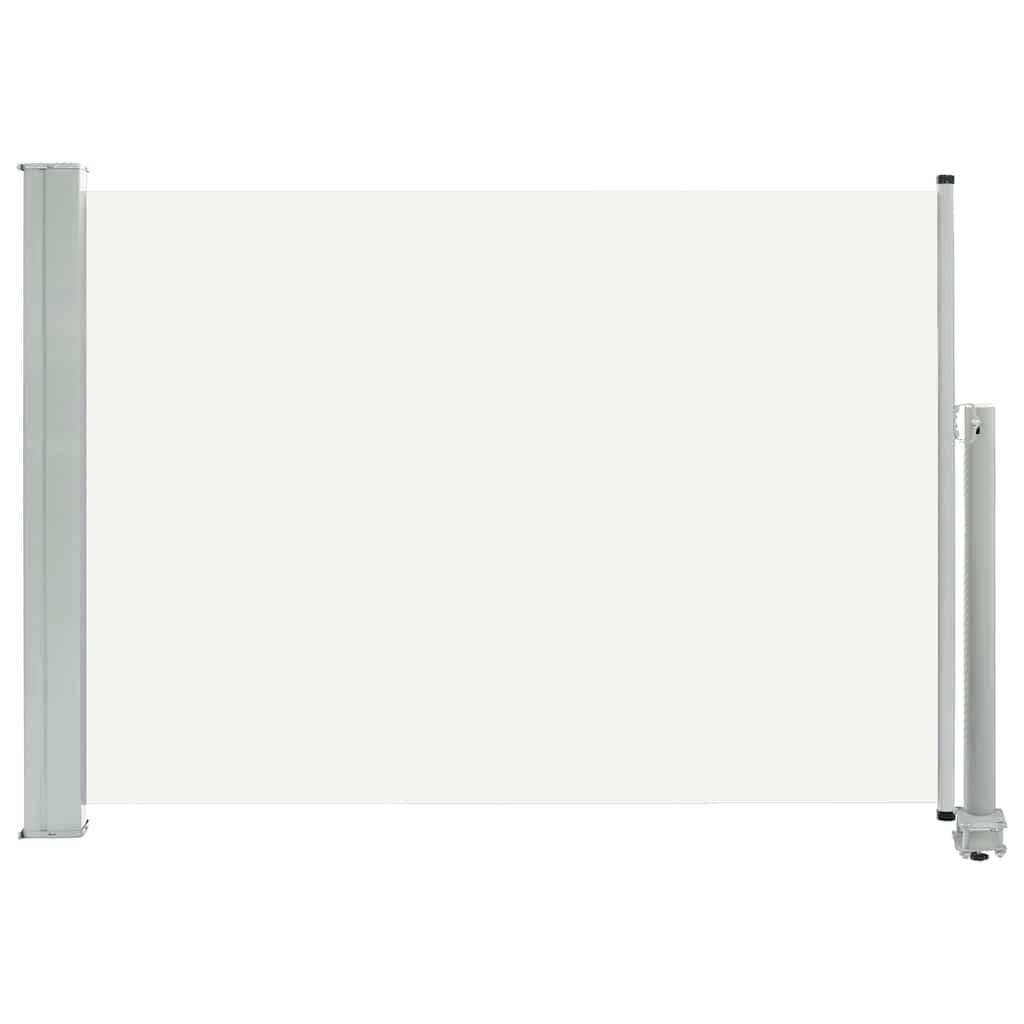Uittrekbaar Tuinscherm 80x300 cm Crèmekleurig - 55% Korting!