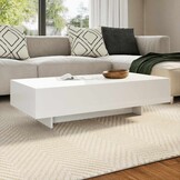 Moderne Salontafel Hoogglans Wit - 75% Korting!