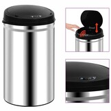 VidaXL Prullenbak Sensor 40L RVS - 64% Korting!