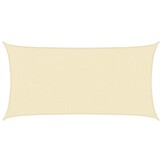 VidaXL Zonnezeil Crème 2,5x4,5m - 74% Korting!
