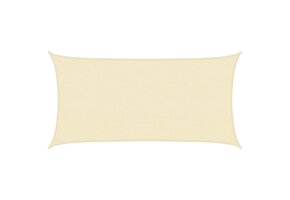VidaXL Zonnezeil Crème 2,5x4,5m - 74% Korting!