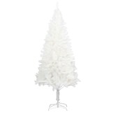 Witte Kunstkerstboom 180cm met Levensechte Naalden - 68% Korting!