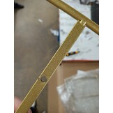 Metalen Kerstboom Goud 125 cm - 76% Korting!