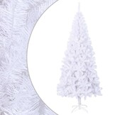 vidaXL Witte Kunstkerstboom L 240 cm - 58% Korting