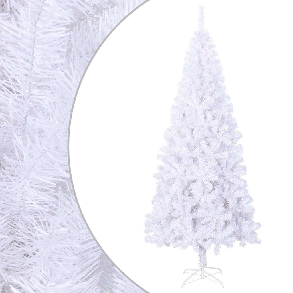 vidaXL Witte Kunstkerstboom L 240 cm - 58% Korting