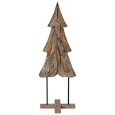 Teakhouten Kerstboom met Standaard (120cm) - 72% Korting!