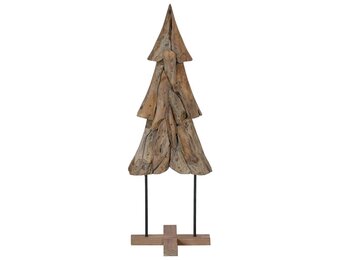 Teakhouten Kerstboom met Standaard (120cm) - 72% Korting!