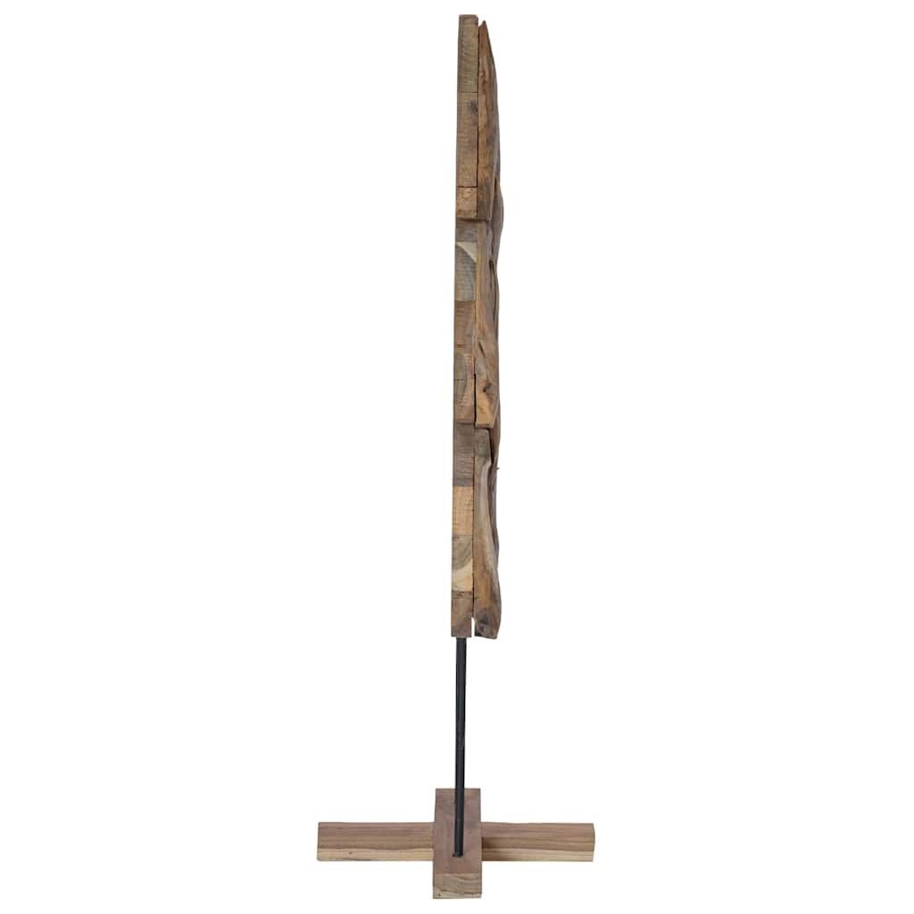 Teakhouten Kerstboom met Standaard (120cm) - 72% Korting!