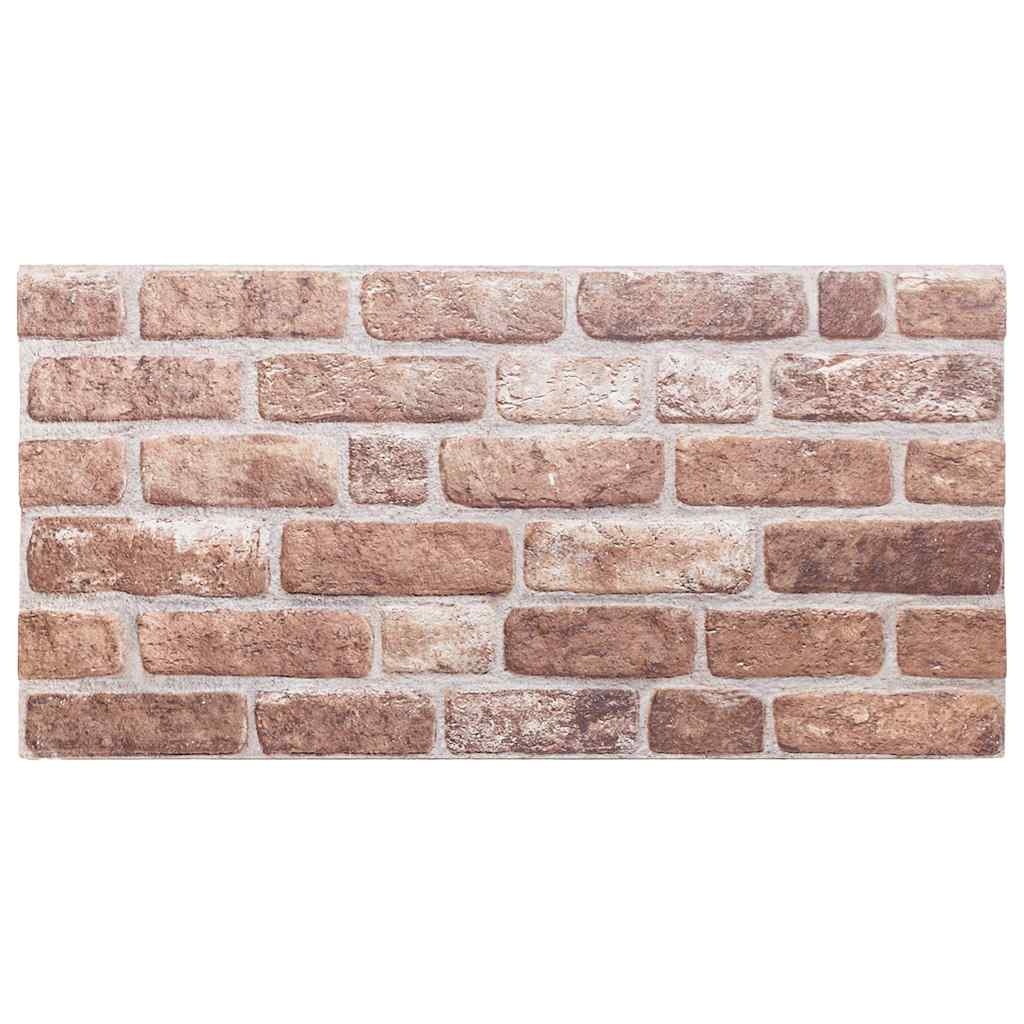 vidaXL 3D Wandpanelen 10 stuks 100x50 cm EPS Bruin - 65% Korting