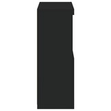 VidaXL Bijzetkast Zwart met LED-verlichting - 41% Korting