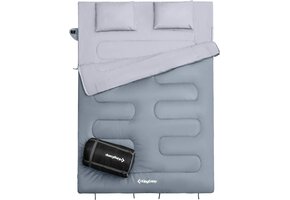 Dubbele Winter Slaapzak (2 Pers.) met Draagtas - 42% Korting!