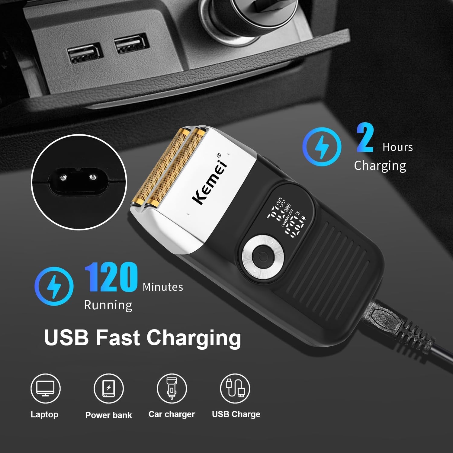 Elektrisch Folie Scheerapparaat - Mannen - 40% Korting