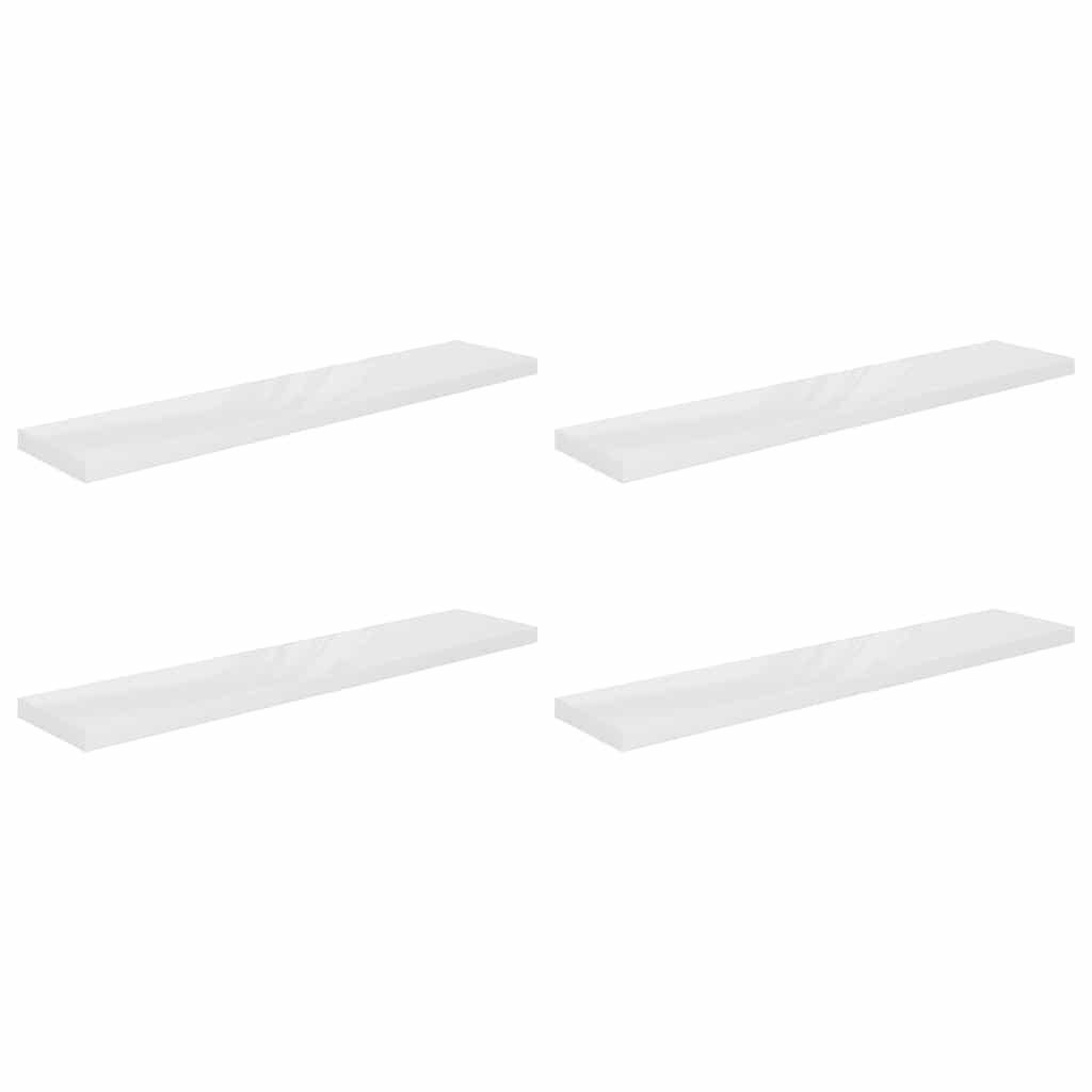 vidaXL Wandschappen Zwevend (4 st.) - 58% Korting!