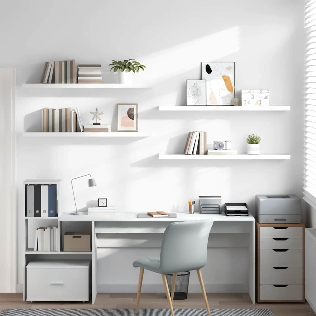 vidaXL Wandschappen Zwevend (4 st.) - 58% Korting!