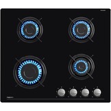 Inbouw Gaskookplaat RVS 60cm 7800W - 54% Korting!