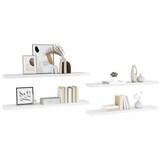 vidaXL Wandschappen Zwevend (4 st.) - 58% Korting!