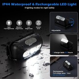 Reflecterend Hardloopvest met 500ml Fles & LED - 35% Korting!