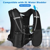 Reflecterend Hardloopvest met 500ml Fles & LED - 35% Korting!