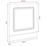 Vaatwaspaneel Kalmar 60x1,5x67 cm Sonoma Eiken - 55% Korting!