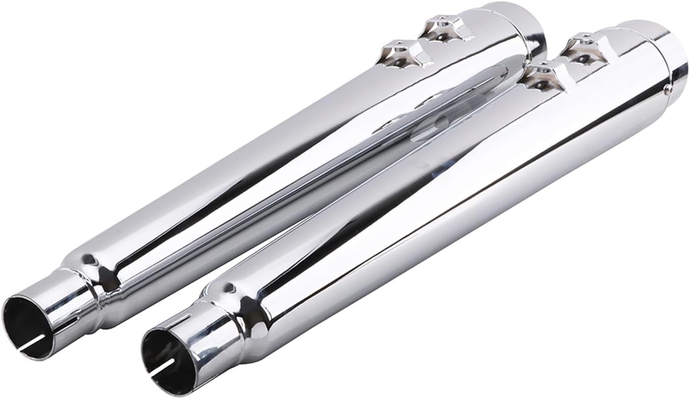 Chroom Megafoon Geluiddemper 4" Harley-Davidson Touring (37% Korting!)