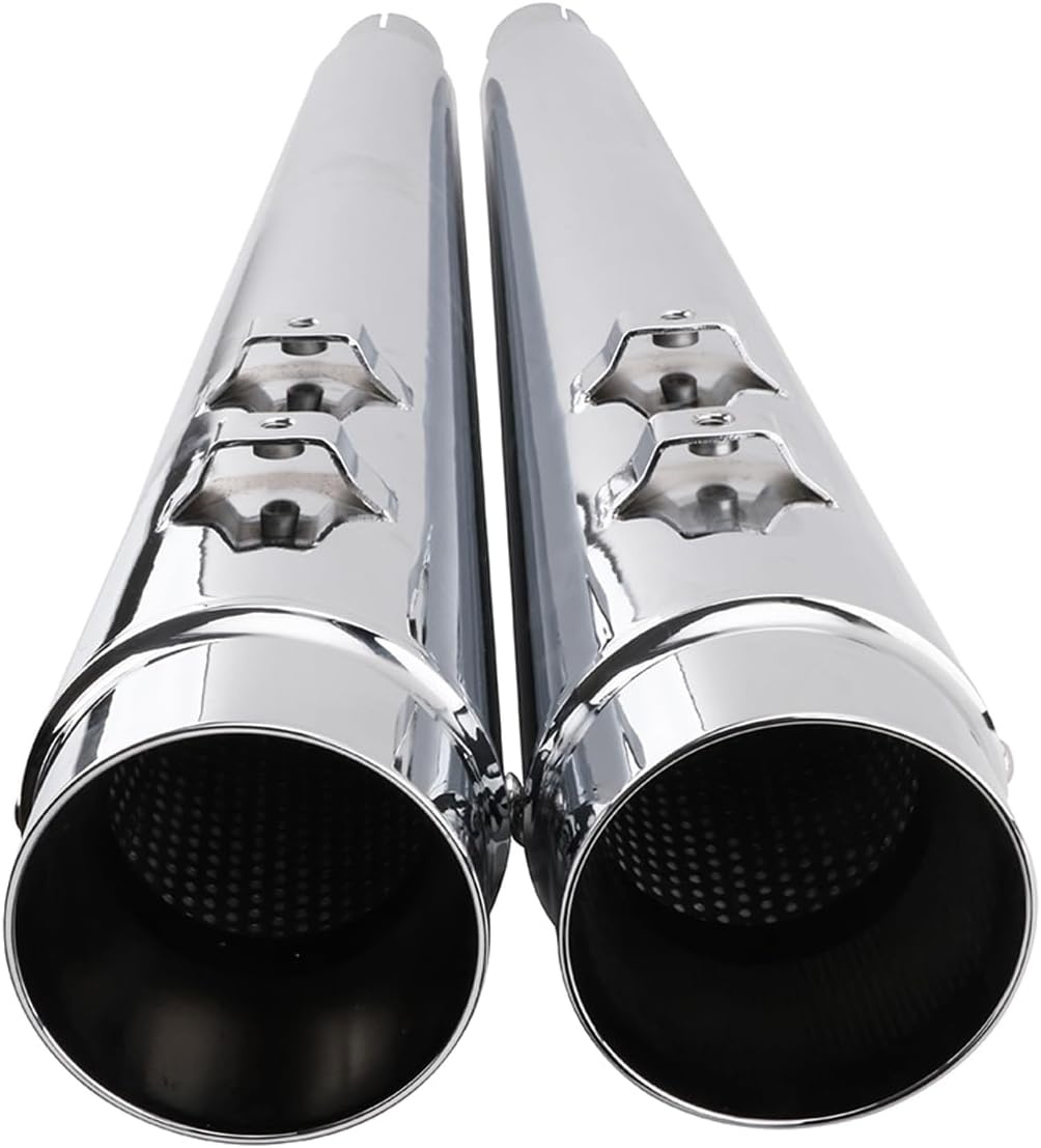 Chroom Megafoon Geluiddemper 4" Harley-Davidson Touring (37% Korting!)