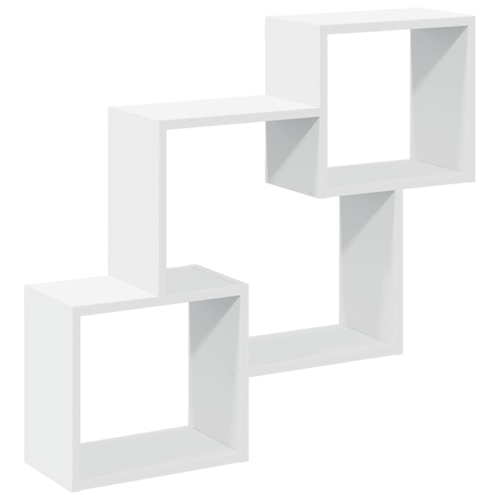 vidaXL Wandkast Wit - 78x18x71 cm (57% Korting!)