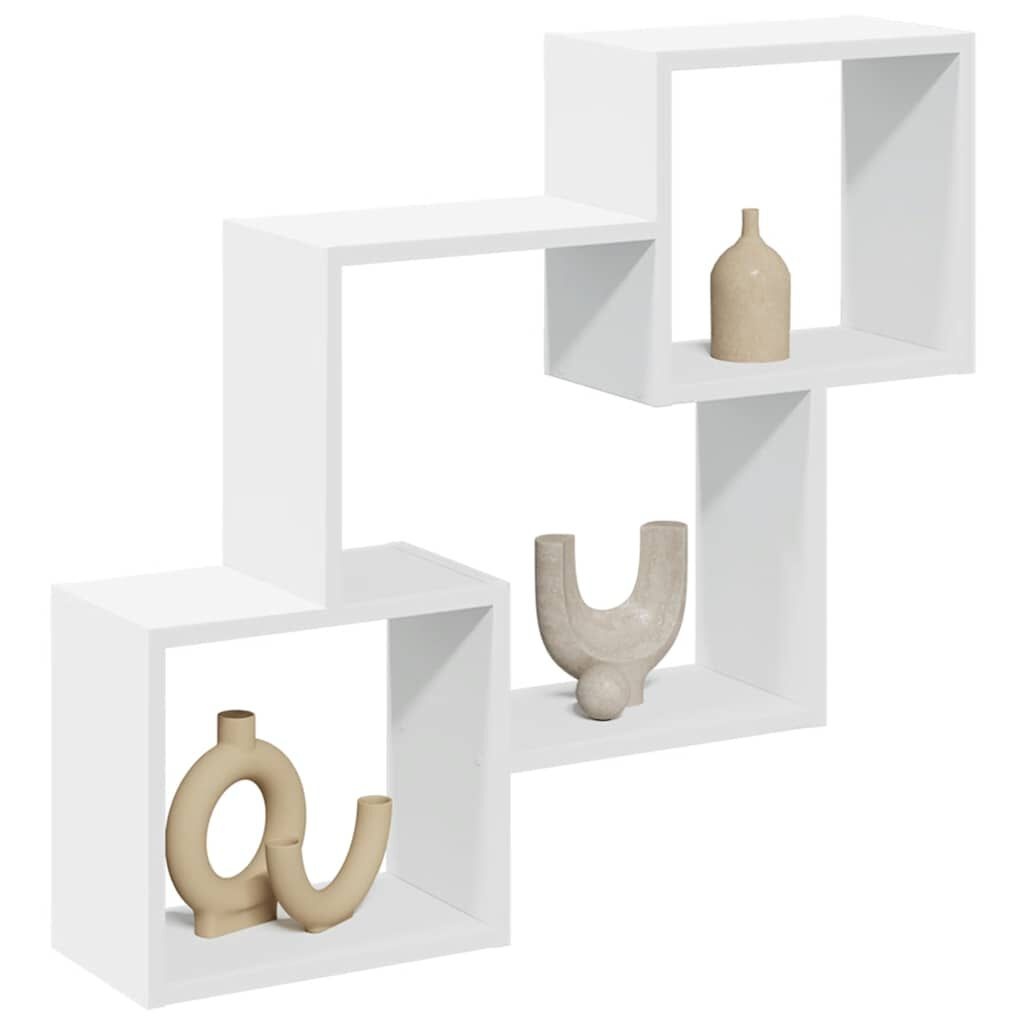 vidaXL Wandkast Wit - 78x18x71 cm (57% Korting!)
