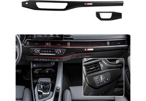 3-Delige Carbon Look Dashboard Bekleding Set voor Audi A4/A5 (36% Korting!)
