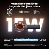 Massagepistool diepweefsel met 5 snelheden & opzetstukken | Zwart | -53%
