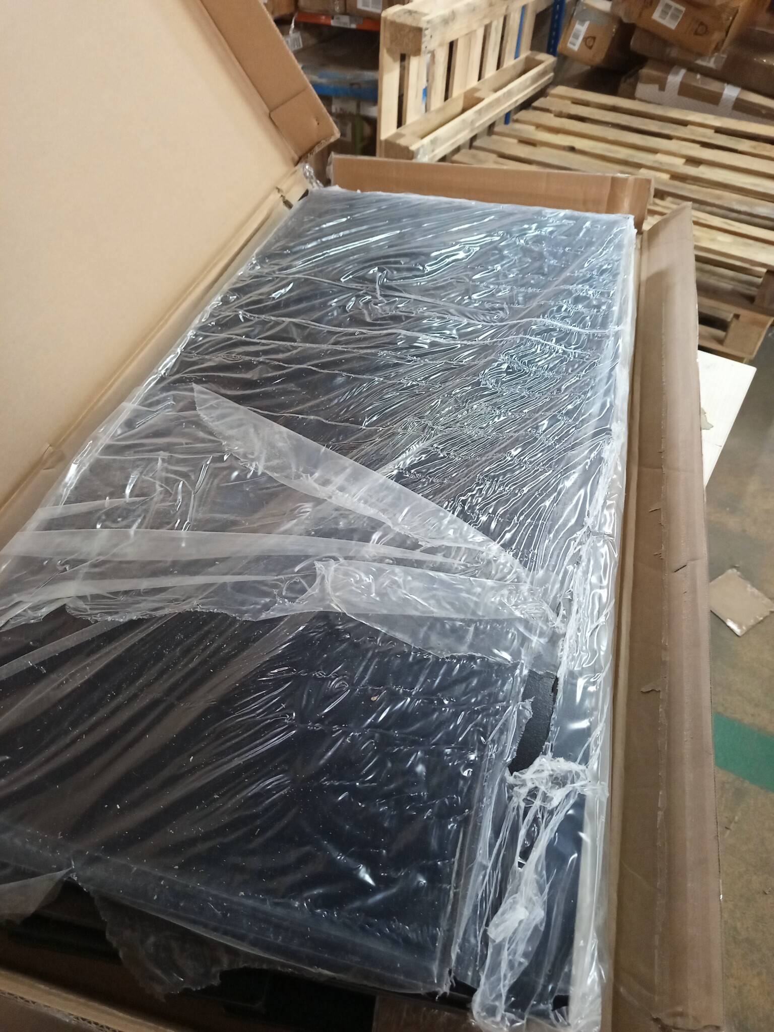 VidaXL Salontafel (100x50x45 cm) - Bewerk htn/mtl Zwart - 71% Korting