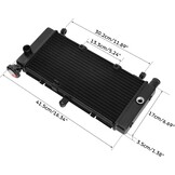 Motorfietsradiator voor CB600F Hornet (1998-2006) - Aluminium - 62% Korting