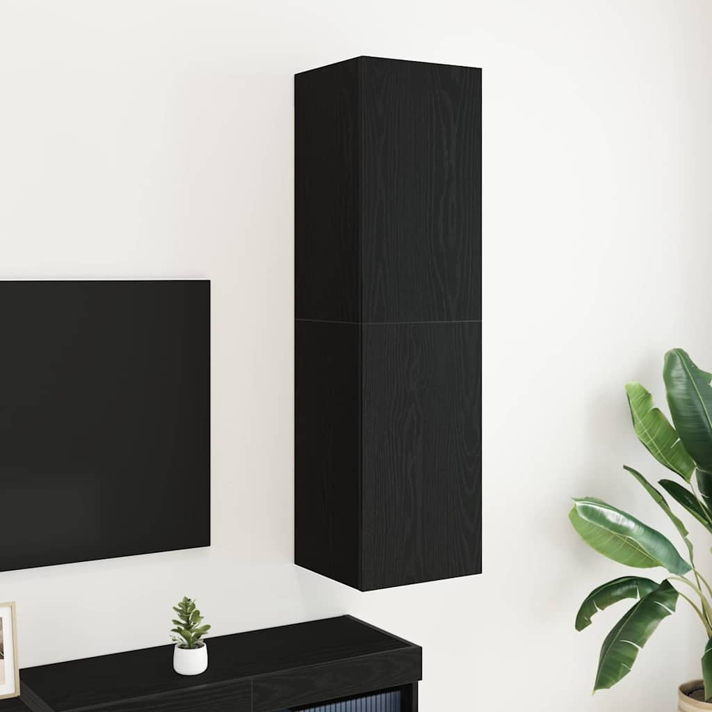 TV-kast Zwart Eiken 60% Korting - Slimme Opbergoplossing
