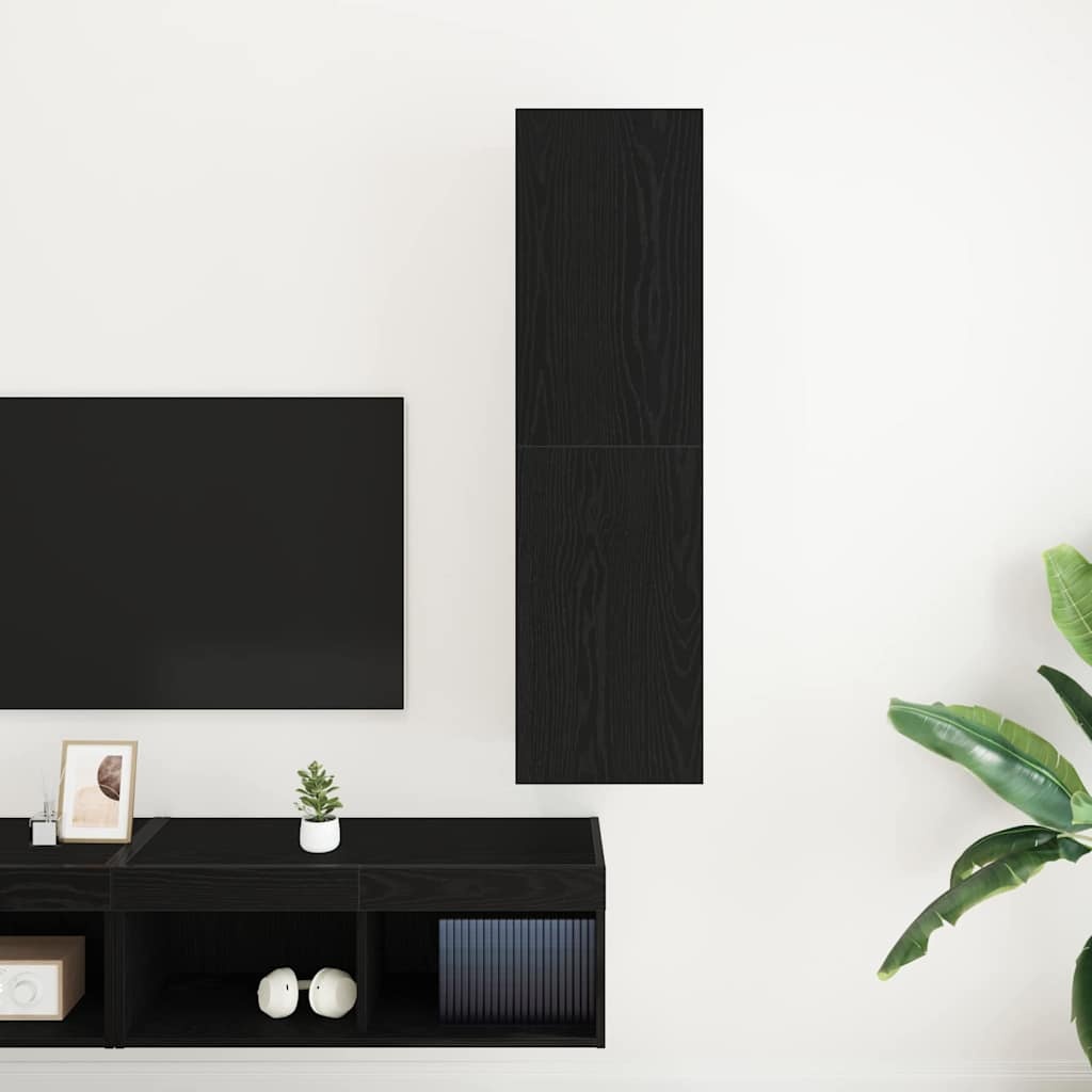 TV-kast Zwart Eiken 60% Korting - Slimme Opbergoplossing