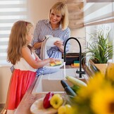 3-in-1 mengkraan zwart 360° draaibaar met uittrekbare douche 2 hendels voor waterfilter messing RVS