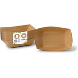 Kartonnen Frietschalen Bruin 500 ml (500 Stuks) - 36% Korting!