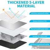 VW T6 Zonnescherm Voorruit 100% Verduisterend - 40% Korting