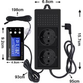 Digitale Dim Thermostaat 40% Korting