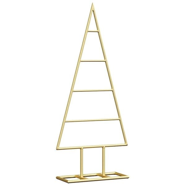 Metalen Kerstboom Decoratie 60 cm Zwart - 70% Korting!