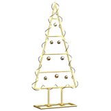 Metalen Kerstboom Decoratie 60 cm Zwart - 70% Korting!