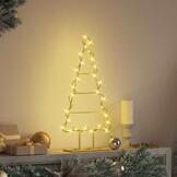 Metalen Kerstboom Decoratie 60 cm Zwart - 70% Korting!
