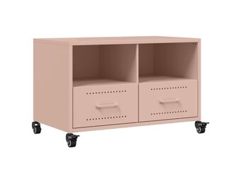 Roze TV-meubel Staal 68x39x43,5 cm - 62% Korting
