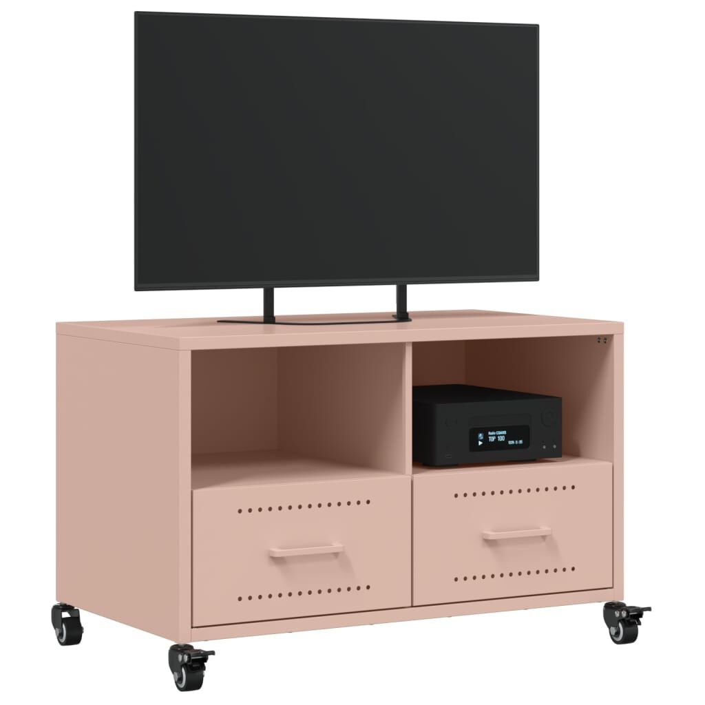 Roze TV-meubel Staal 68x39x43,5 cm - 62% Korting