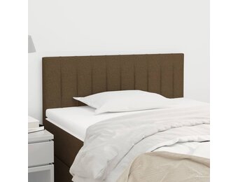 Hoofdbord Donkerbruin Stof 90x5x78/88 cm met 46% Korting