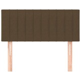 vidaXL Hoofdbord Stof Donkerbruin - 35% Korting!