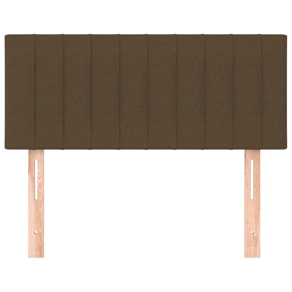 vidaXL Hoofdbord Stof Donkerbruin - 35% Korting!
